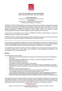 Lire la suite à propos de l’article Avis de recrutement association Apprentis d’Auteuil Océan Indien